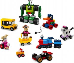 LEGO Classic Klocki na kołach (11014) 7