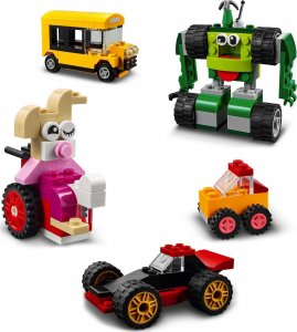 LEGO Classic Klocki na kołach (11014) 10