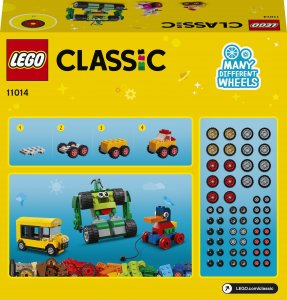 LEGO Classic Klocki na kołach (11014) 12