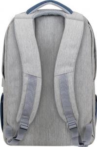 Plecak RivaCase Prater 17.3" (7567 grey/dark blue) 3