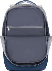 Plecak RivaCase Prater 17.3" (7567 grey/dark blue) 4
