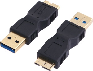 Adapter USB LogiLink Micro USB - USB Czarny (AU0024) 1