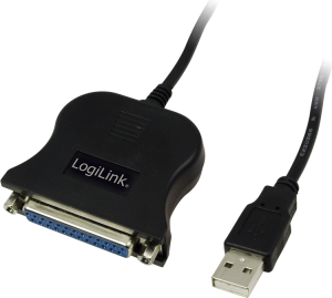 Kabel USB LogiLink USB-A - 1.8 m Czarny (UA0054A) 1