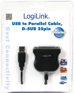 Kabel USB LogiLink USB-A - 1.8 m Czarny (UA0054A) 2