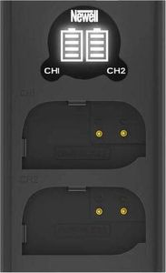 Ładowarka do aparatu Newell Ładowarka dwukanałowa Newell DL-USB-C DMW-BLK22 do Panasonic LUMIX S5, GH5, G9,GH5S 1