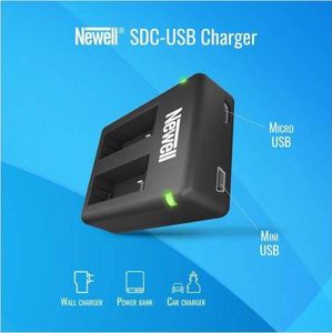 Newell Ładowarka dwukanałowa Newell SDC-USB AHDBT-901 do GoPro HERO 9 Black 5