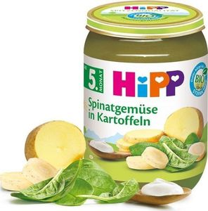 HiPP HiPP BIO Kremowy Szpinak z Ziemniaczkami Żelazo 1