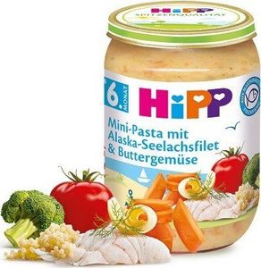 HiPP HiPP BIO Mintaj w Maślanych Warzywach z Mini Makaronem 1