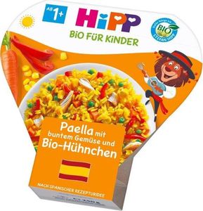 HiPP HiPP BIO Paella z Warzywami i Kurczakiem 1