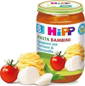 HiPP HiPP BIO Spaghetti z Pomidorami i Mozzarellą 1