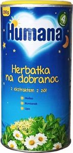 Humana Humana Herbatka Ziołowa na Noc Melisa Lipa Malwa 1