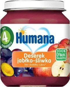 Humana Humana Organic Przetarte Jabłuszko i Śliwka 100% 1