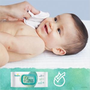 Pampers Chusteczki Aqua Pure 99% Wody 18 x 48 szt. 3