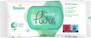 Pampers Chusteczki Aqua Pure 99% Wody 18 x 48 szt. 7