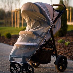 Akuku AKUKU Uniwersalna Moskitiera do Wózka Biała 3