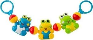 Akuku Grzechotka do Wózka Wesołe Żabki 2