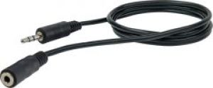 Kabel Schwaiger Jack 3.5mm - Jack 3.5mm 1.5m czarny (KHA4031533) 1