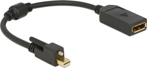 Adapter AV Delock DisplayPort Mini - DisplayPort czarny (62638) 1