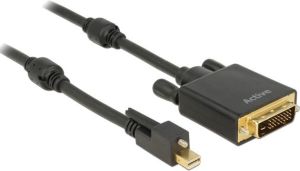 Kabel Delock DisplayPort Mini - DVI-D 2m czarny (83726) 1