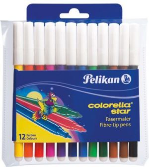 Pelikan Flamastry Colorella STAR 12 szt. (904821) 1