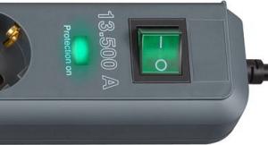 Listwa zasilająca Brennenstuhl Eco-Line przeciwprzepięciowa 6 gniazd 5 m czarna (1159710515) 2