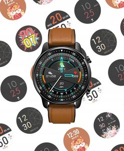 Smartwatch Zaxer ZT1 Brązowy  (1.00) 5