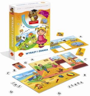 Alexander Układanka edukacyjna Wyrazy i zdania (1319) 2
