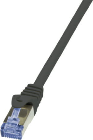 LogiLink Patchcord, CAT6A, S/FTP, PIMF, 1.5m, czarny (CQ3043S) 1