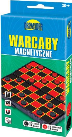 Dromader Warcaby magnetyczne mini (00576) 1