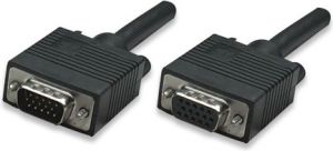 Kabel Manhattan D-Sub (VGA) - D-Sub (VGA) 3m czarny (313599) 1