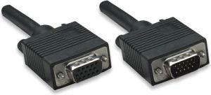 Kabel Manhattan D-Sub (VGA) - D-Sub (VGA) 3m czarny (313599) 2