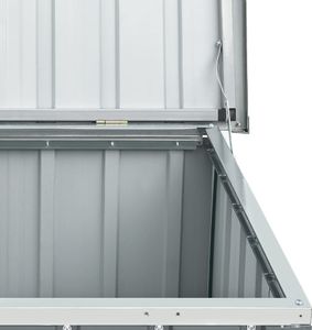 Skrzynia ogrodowa vidaXL 129x67x65 cm Szary 7