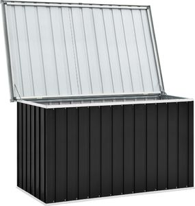 Skrzynia ogrodowa vidaXL 149x99x93 cm Antracyt 6