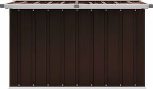 Skrzynia ogrodowa vidaXL 109x67x65 cm Brąz 3