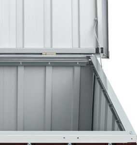 Skrzynia ogrodowa vidaXL 109x67x65 cm Brąz 7