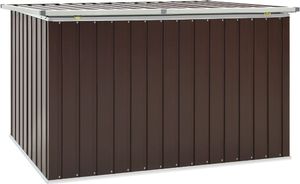 Skrzynia ogrodowa vidaXL 171x99x93 cm Brąz 4