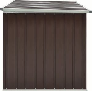 Skrzynia ogrodowa vidaXL 171x99x93 cm Brąz 5