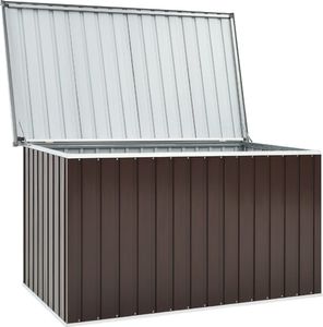 Skrzynia ogrodowa vidaXL 171x99x93 cm Brąz 6