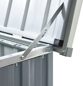 Skrzynia ogrodowa vidaXL 171x99x93 cm Szary 7