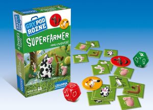 Granna Gra planszowa Super Farmer Mini 2