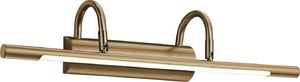 Kinkiet Trio Lampa ścienna nowoczesna mosiądz Trio CUADRO obrazowa LED 225210104 1