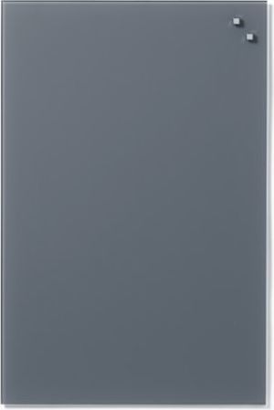 NAGA Szklana tablica magnetyczna szara 40x60 (10510N) 1
