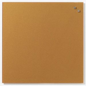 NAGA Szklana tablica magnetyczna złota 45x45 (10783) 1
