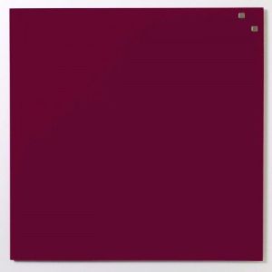 NAGA Szklana tablica magnetyczna purpurowa 45x45 (10770) 1