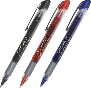 Q-Connect Cienkopis kulkowy Q-CONNECT 0,5mm (linia), czarny 2