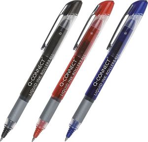 Q-Connect Cienkopis kulkowy Q-CONNECT 0,5mm (linia), niebieski 2