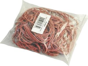 Q-Connect Gumki recepturki Q-CONNECT, 100g, średnica 50mm, czerwone 2