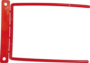 Q-Connect Klipsy archiwizacyjne Q-CONNECT D-Clip, grubość pliku max. 8cm, czerwony 1
