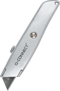 Q-Connect Nóż tapicerski Q-CONNECT, metalowy, z blokadą, szary 1