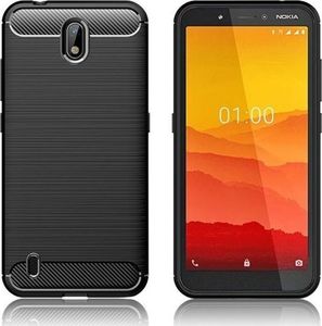 CASE ETUI CARBON LUX CZARNE NOKIA C1 2